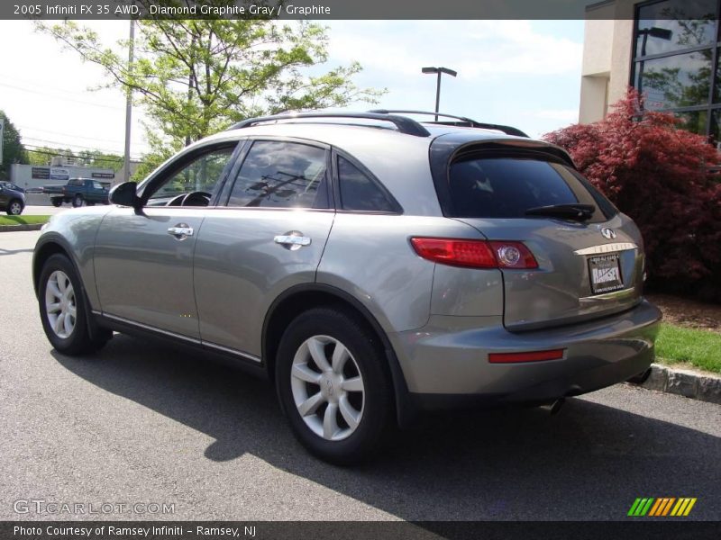 Diamond Graphite Gray / Graphite 2005 Infiniti FX 35 AWD