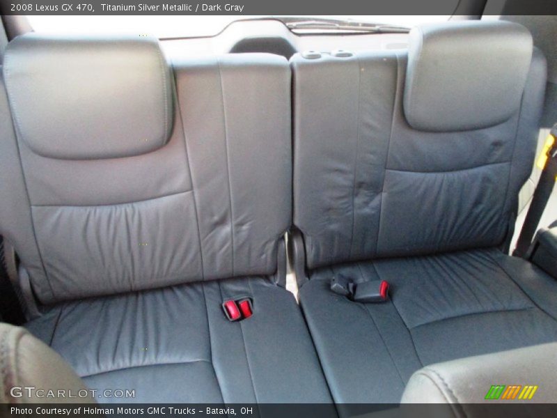 Titanium Silver Metallic / Dark Gray 2008 Lexus GX 470