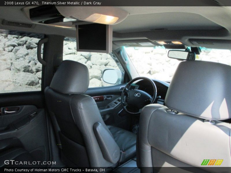 Titanium Silver Metallic / Dark Gray 2008 Lexus GX 470