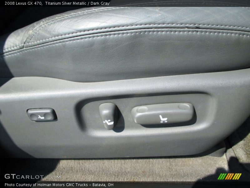 Titanium Silver Metallic / Dark Gray 2008 Lexus GX 470