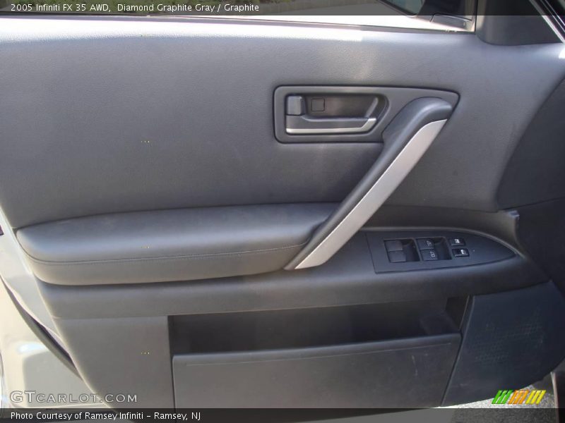 Diamond Graphite Gray / Graphite 2005 Infiniti FX 35 AWD