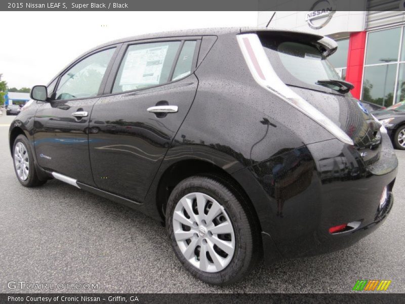 Super Black / Black 2015 Nissan LEAF S