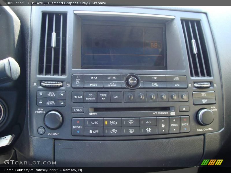 Diamond Graphite Gray / Graphite 2005 Infiniti FX 35 AWD