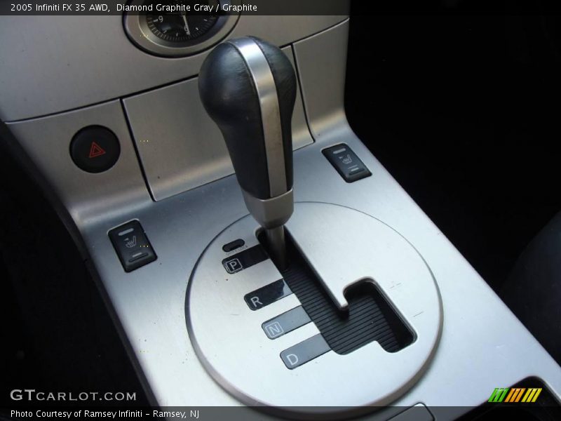 Diamond Graphite Gray / Graphite 2005 Infiniti FX 35 AWD