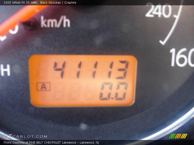 Black Obsidian / Graphite 2005 Infiniti FX 35 AWD