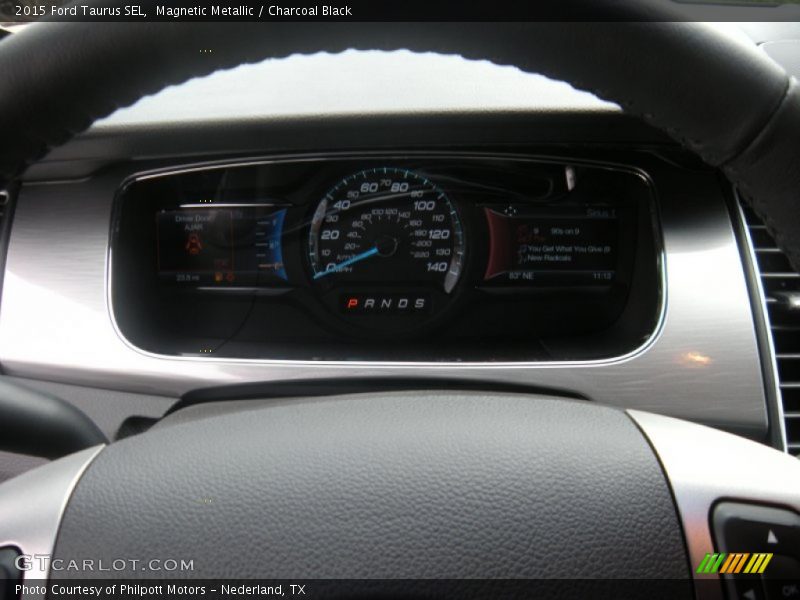 Magnetic Metallic / Charcoal Black 2015 Ford Taurus SEL