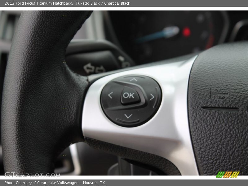 Tuxedo Black / Charcoal Black 2013 Ford Focus Titanium Hatchback