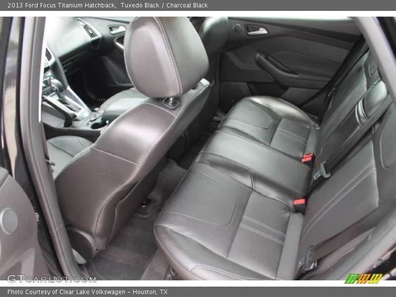 Tuxedo Black / Charcoal Black 2013 Ford Focus Titanium Hatchback