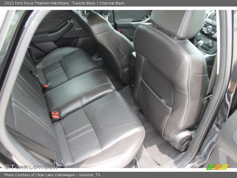 Tuxedo Black / Charcoal Black 2013 Ford Focus Titanium Hatchback