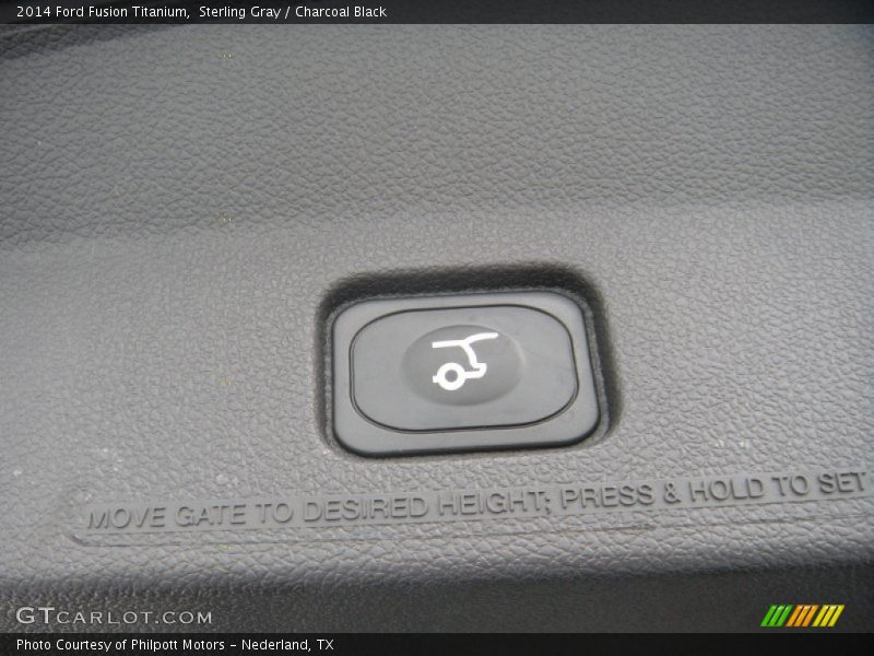 Sterling Gray / Charcoal Black 2014 Ford Fusion Titanium