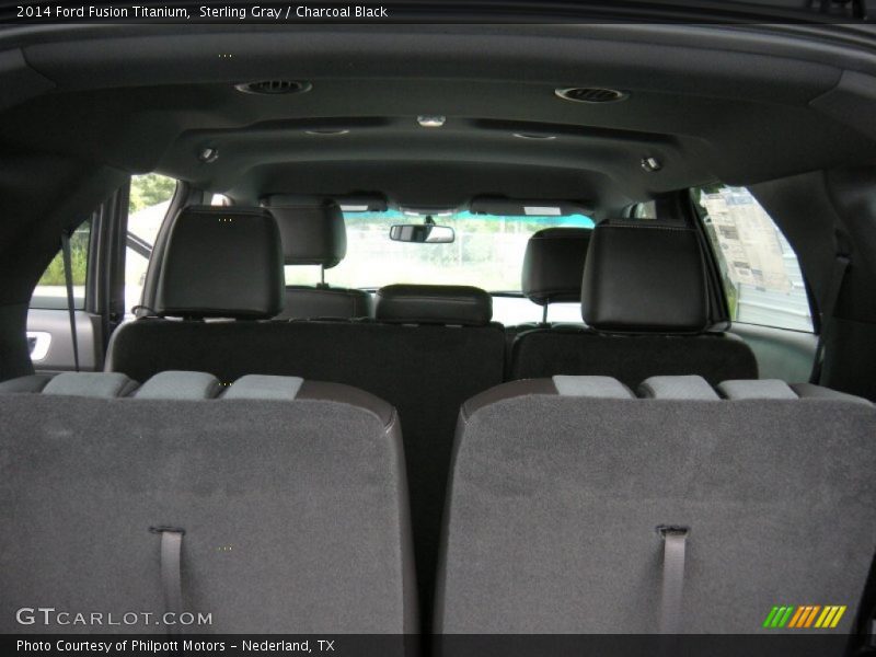 Sterling Gray / Charcoal Black 2014 Ford Fusion Titanium