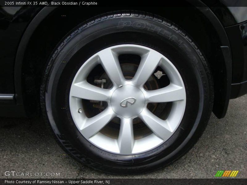 Black Obsidian / Graphite 2005 Infiniti FX 35 AWD