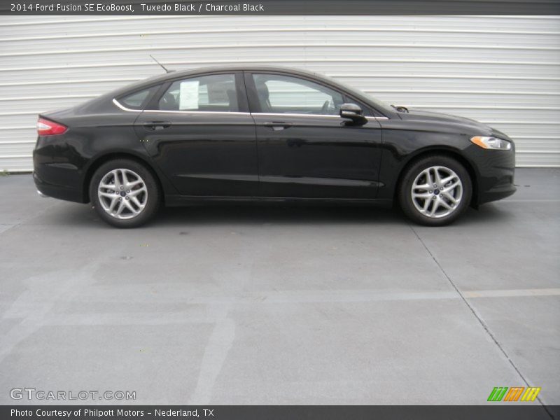 Tuxedo Black / Charcoal Black 2014 Ford Fusion SE EcoBoost
