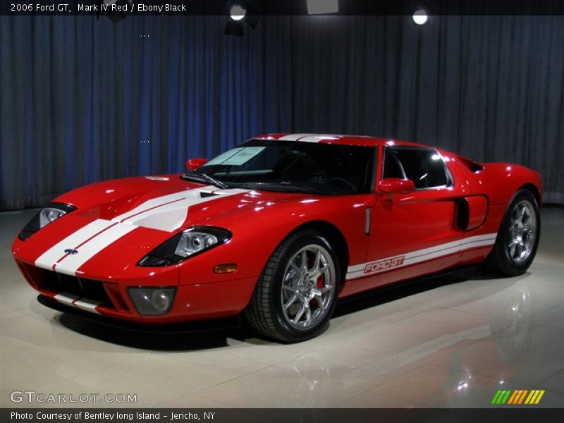 Mark IV Red / Ebony Black 2006 Ford GT