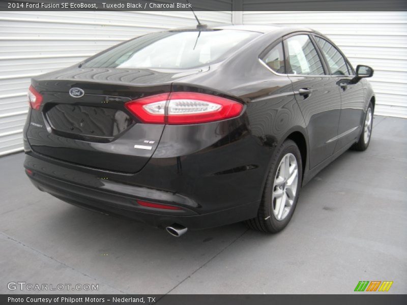 Tuxedo Black / Charcoal Black 2014 Ford Fusion SE EcoBoost
