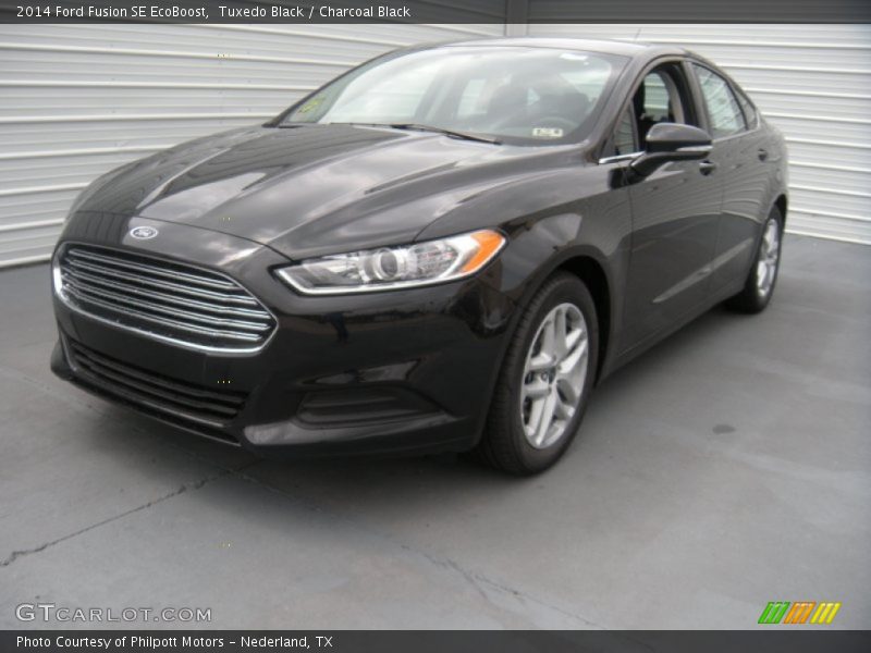 Tuxedo Black / Charcoal Black 2014 Ford Fusion SE EcoBoost