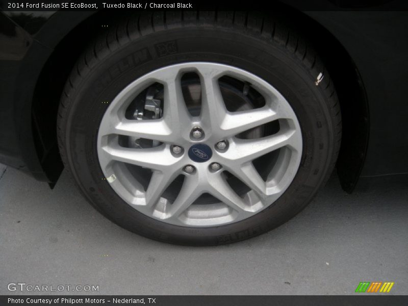 Tuxedo Black / Charcoal Black 2014 Ford Fusion SE EcoBoost