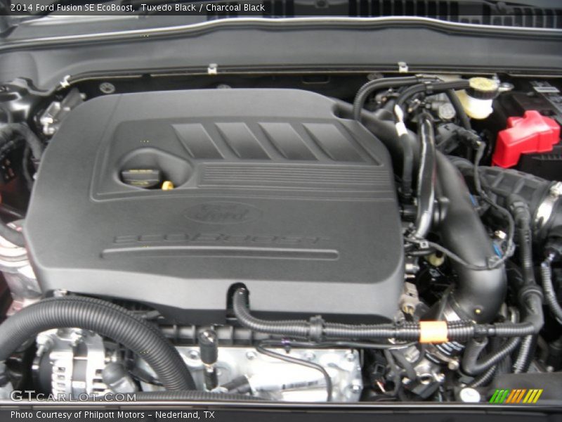 Tuxedo Black / Charcoal Black 2014 Ford Fusion SE EcoBoost