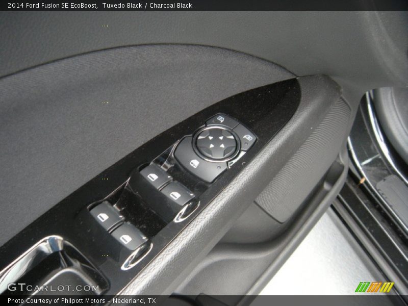 Tuxedo Black / Charcoal Black 2014 Ford Fusion SE EcoBoost