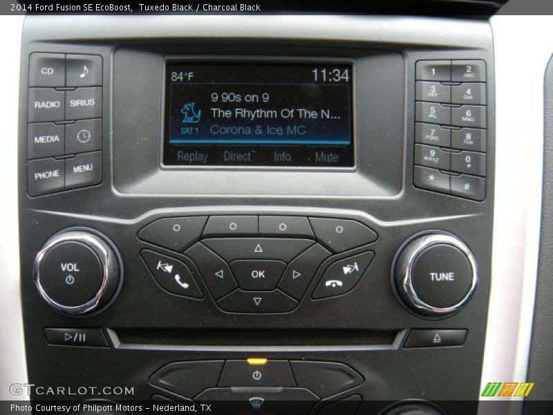 Tuxedo Black / Charcoal Black 2014 Ford Fusion SE EcoBoost