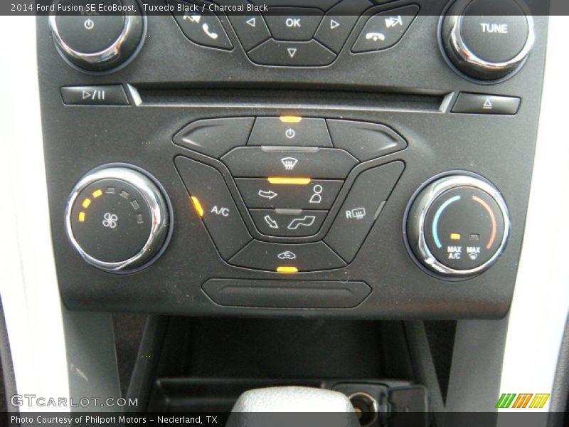 Tuxedo Black / Charcoal Black 2014 Ford Fusion SE EcoBoost