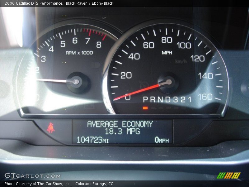 Black Raven / Ebony Black 2006 Cadillac DTS Performance
