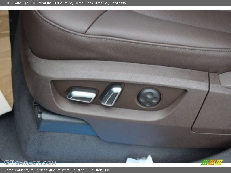 Orca Black Metallic / Espresso 2015 Audi Q7 3.0 Premium Plus quattro
