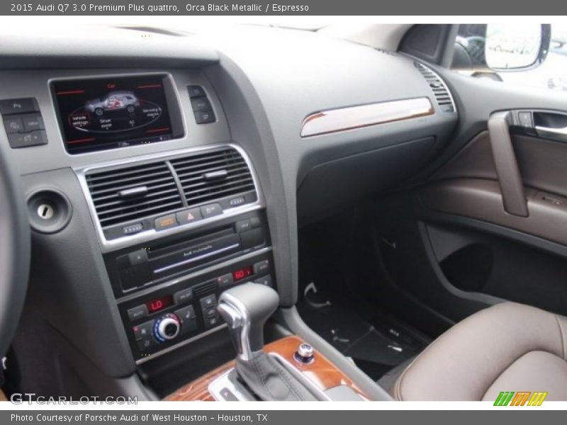 Orca Black Metallic / Espresso 2015 Audi Q7 3.0 Premium Plus quattro