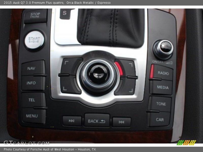 Orca Black Metallic / Espresso 2015 Audi Q7 3.0 Premium Plus quattro