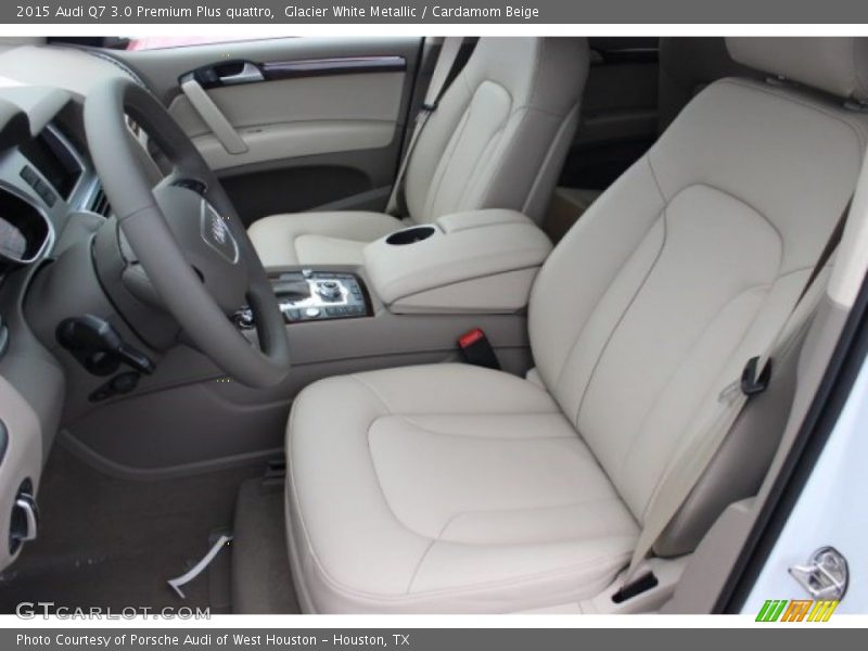 Front Seat of 2015 Q7 3.0 Premium Plus quattro