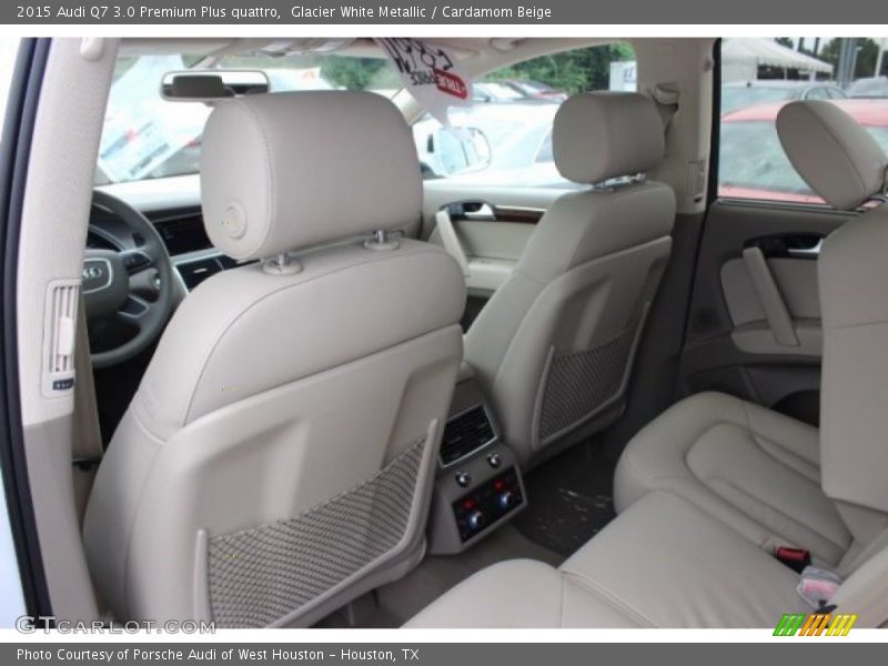 Rear Seat of 2015 Q7 3.0 Premium Plus quattro