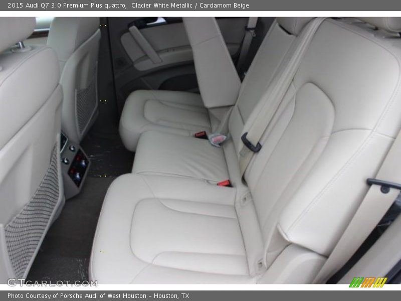 Rear Seat of 2015 Q7 3.0 Premium Plus quattro