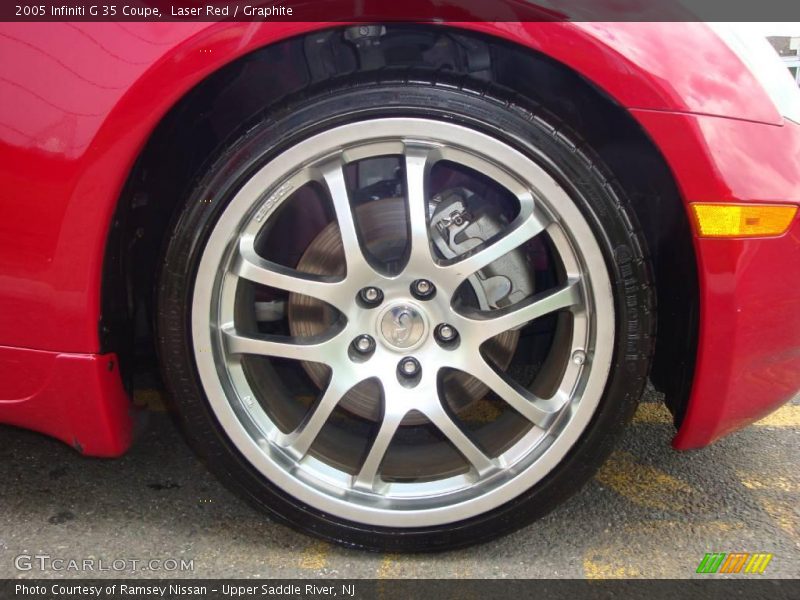 Laser Red / Graphite 2005 Infiniti G 35 Coupe