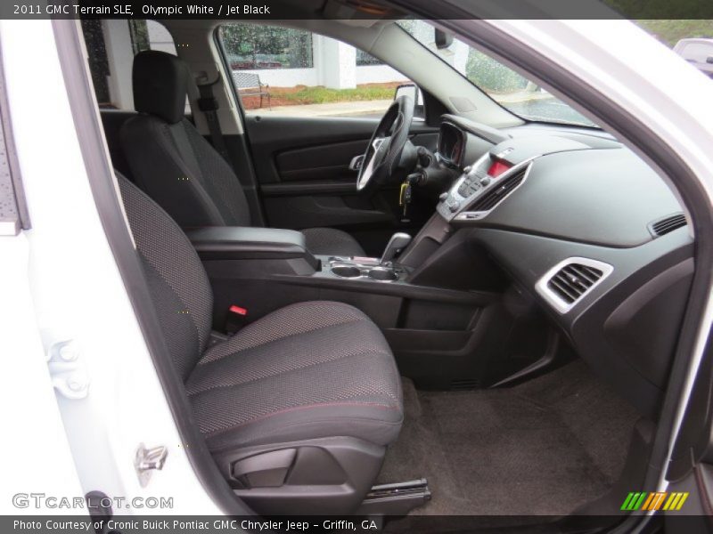Olympic White / Jet Black 2011 GMC Terrain SLE