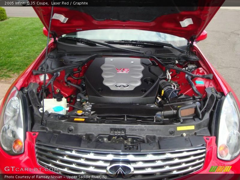 Laser Red / Graphite 2005 Infiniti G 35 Coupe