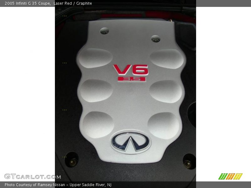 Laser Red / Graphite 2005 Infiniti G 35 Coupe