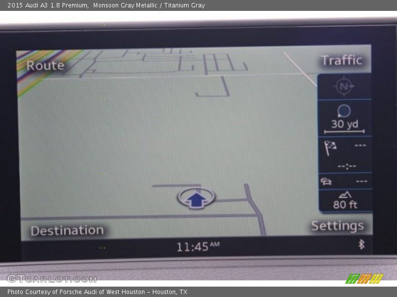 Monsoon Gray Metallic / Titanium Gray 2015 Audi A3 1.8 Premium