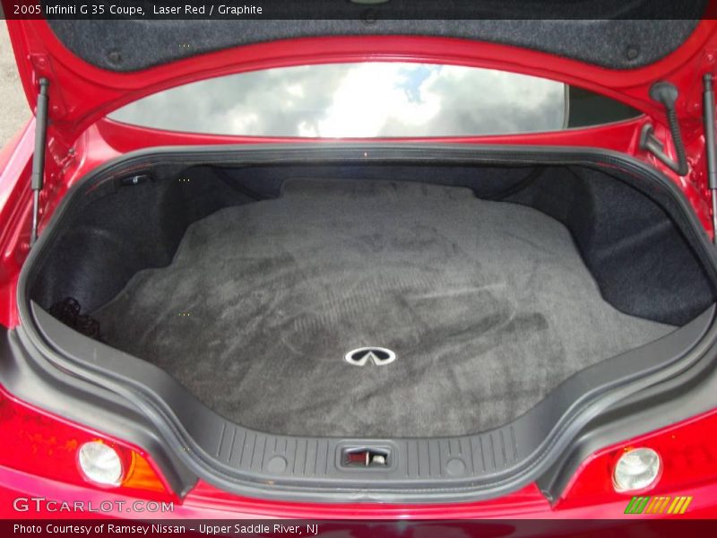 Laser Red / Graphite 2005 Infiniti G 35 Coupe