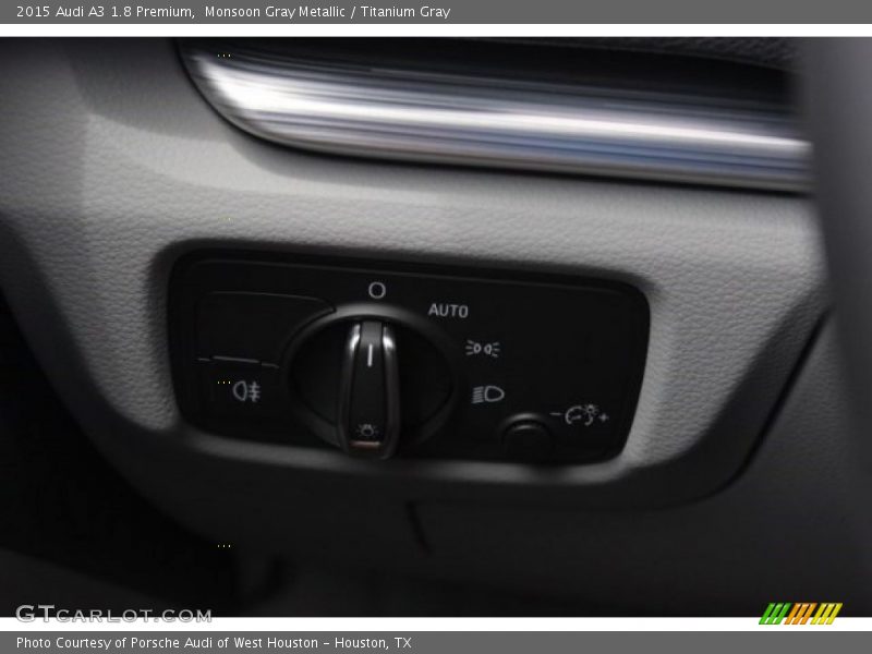 Monsoon Gray Metallic / Titanium Gray 2015 Audi A3 1.8 Premium