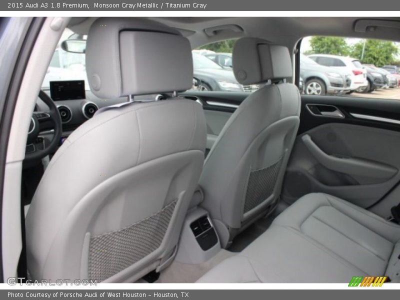 Monsoon Gray Metallic / Titanium Gray 2015 Audi A3 1.8 Premium