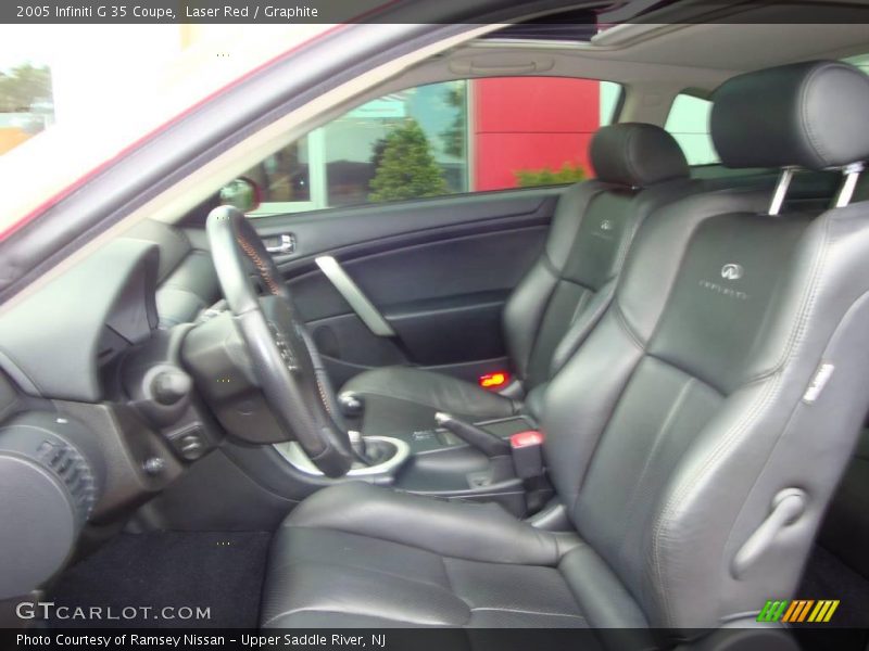 Laser Red / Graphite 2005 Infiniti G 35 Coupe