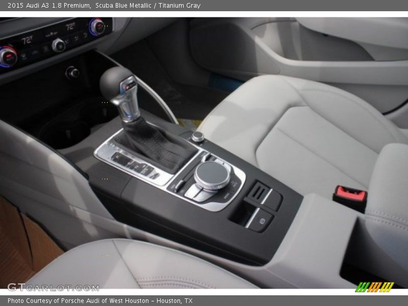 Scuba Blue Metallic / Titanium Gray 2015 Audi A3 1.8 Premium