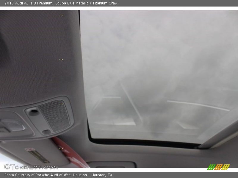 Scuba Blue Metallic / Titanium Gray 2015 Audi A3 1.8 Premium