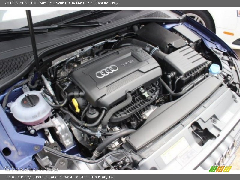  2015 A3 1.8 Premium Engine - 1.8 Liter Turbocharged/TFSI DOHC 16-Valve VVT 4 Cylinder