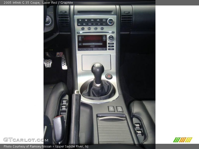 Laser Red / Graphite 2005 Infiniti G 35 Coupe