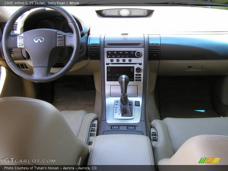 Ivory Pearl / Wheat 2005 Infiniti G 35 Sedan