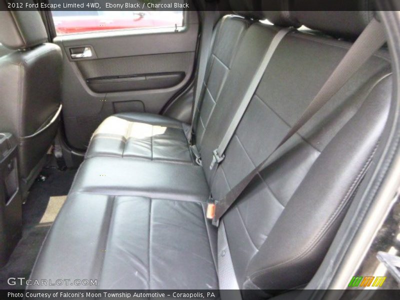 Ebony Black / Charcoal Black 2012 Ford Escape Limited 4WD