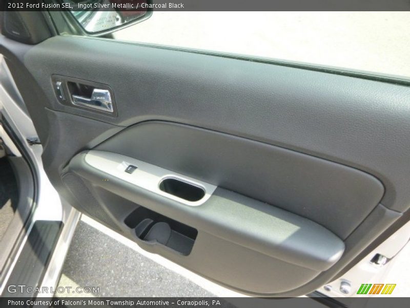 Ingot Silver Metallic / Charcoal Black 2012 Ford Fusion SEL
