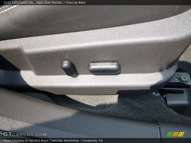 Ingot Silver Metallic / Charcoal Black 2012 Ford Fusion SEL