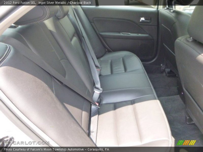 Ingot Silver Metallic / Charcoal Black 2012 Ford Fusion SEL
